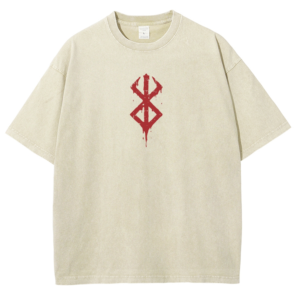 Blood borne Unisex Fit Washed T-Shirt 2505003196