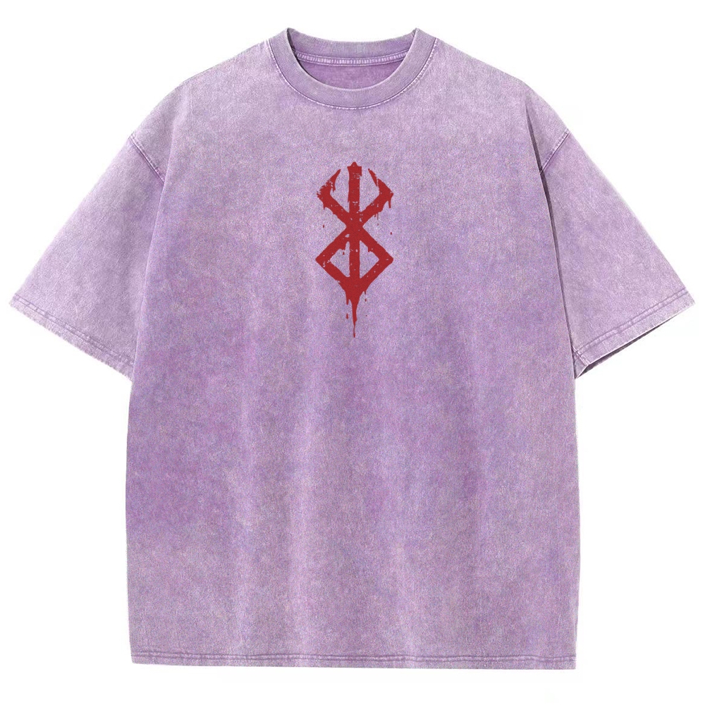 Blood borne Unisex Fit Washed T-Shirt 2505003196