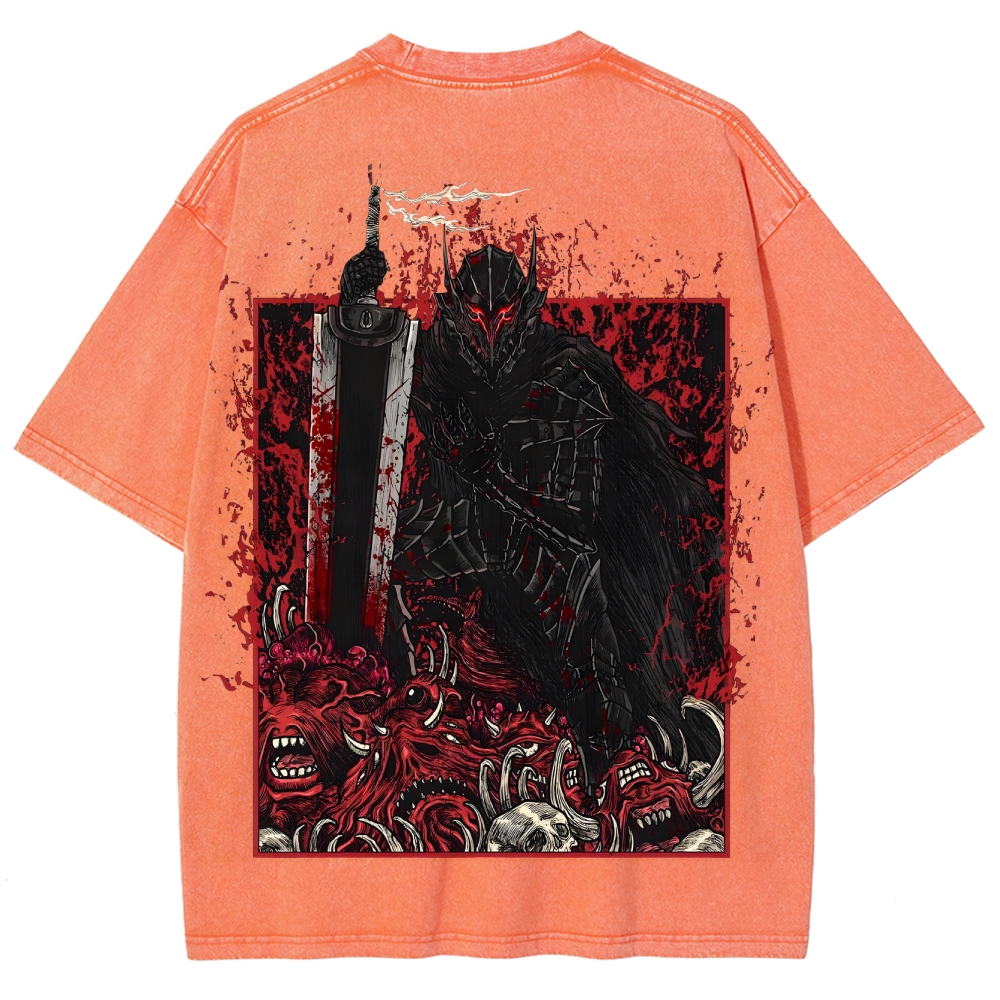 Blood borne Unisex Fit Washed T-Shirt 2505003196