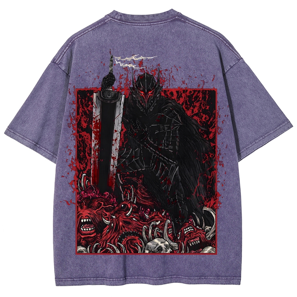 Blood borne Unisex Fit Washed T-Shirt 2505003196