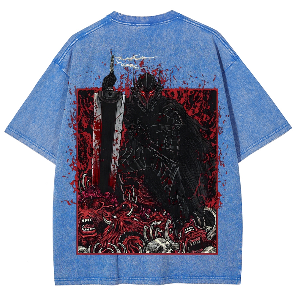 Blood borne Unisex Fit Washed T-Shirt 2505003196