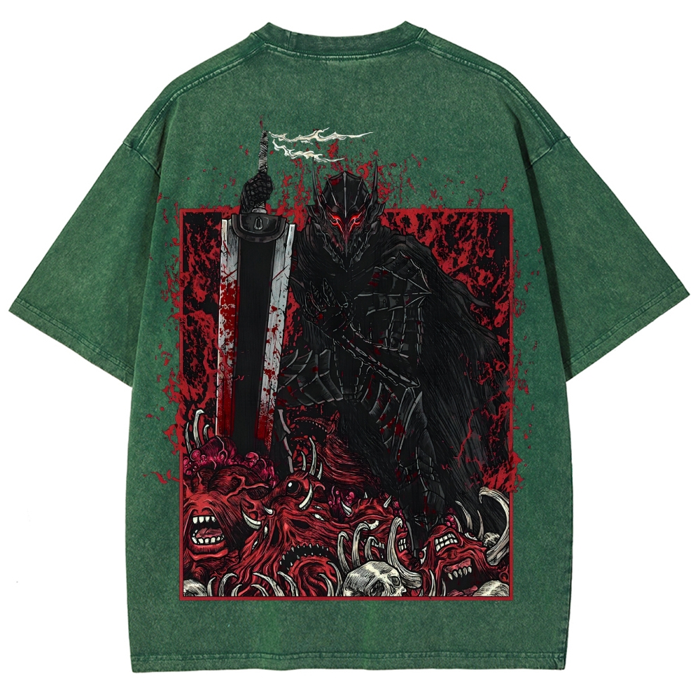 Blood borne Unisex Fit Washed T-Shirt 2505003196