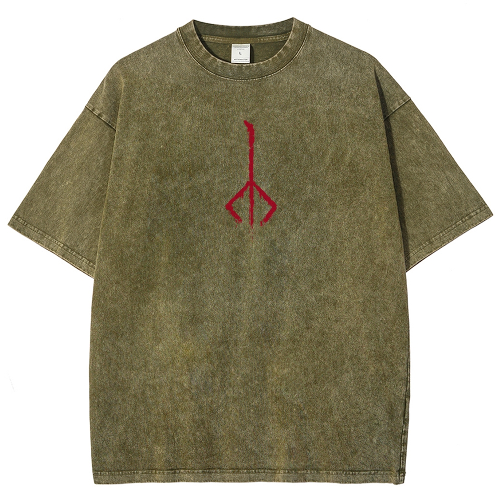 Blood borne Unisex Fit Washed T-Shirt 2505003198