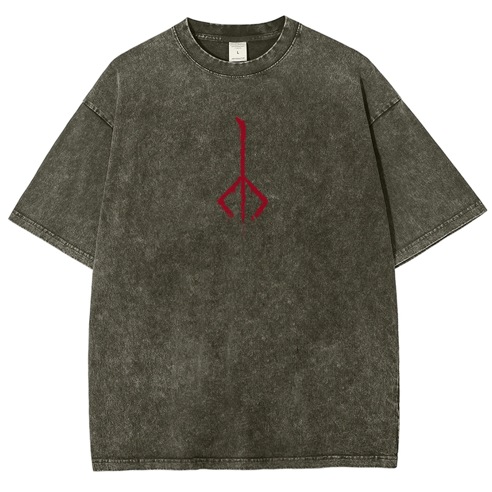 Blood borne Unisex Fit Washed T-Shirt 2505003198