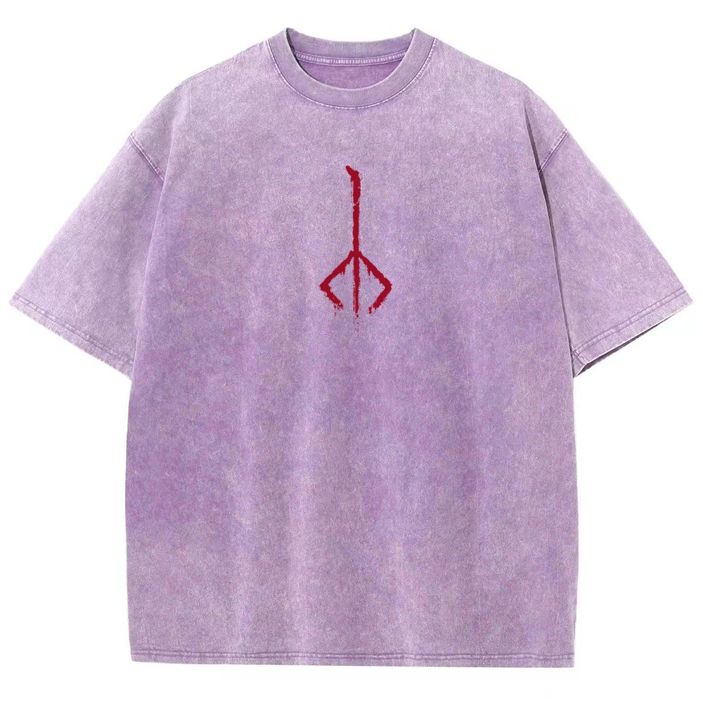 Blood borne Unisex Fit Washed T-Shirt 2505003198