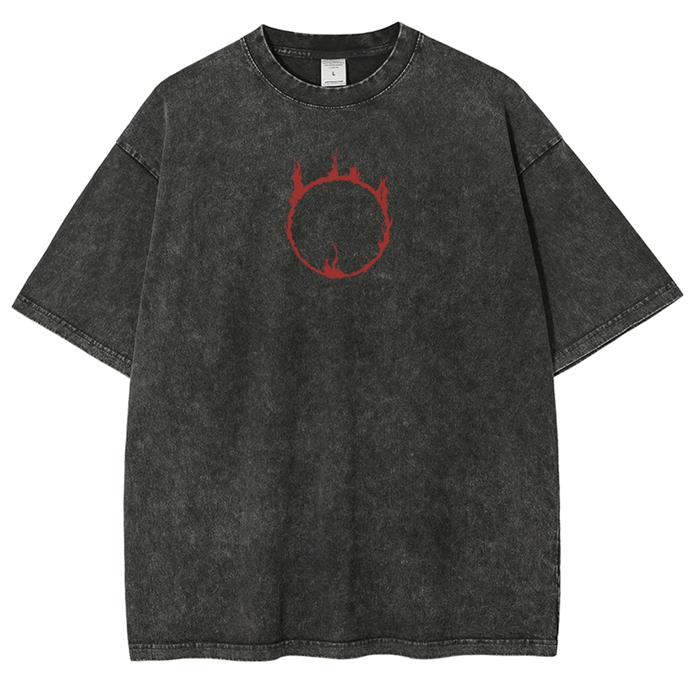 DARK SOULS Unisex Fit Washed T-Shirt 2505003210