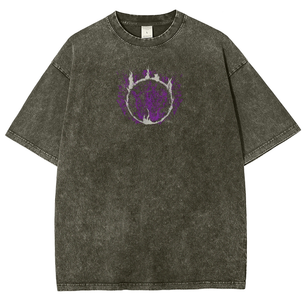 DARK SOULS Unisex Fit Washed T-Shirt 2505003211