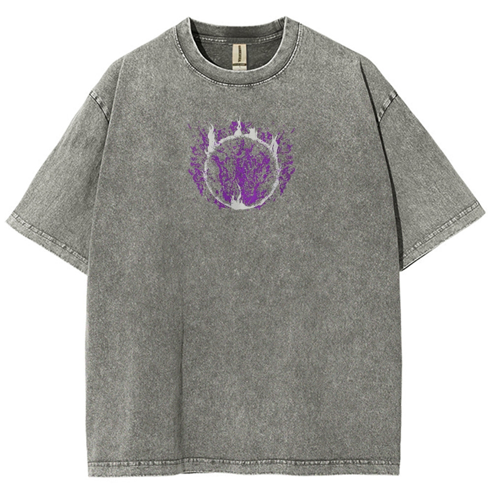 DARK SOULS Unisex Fit Washed T-Shirt 2505003211