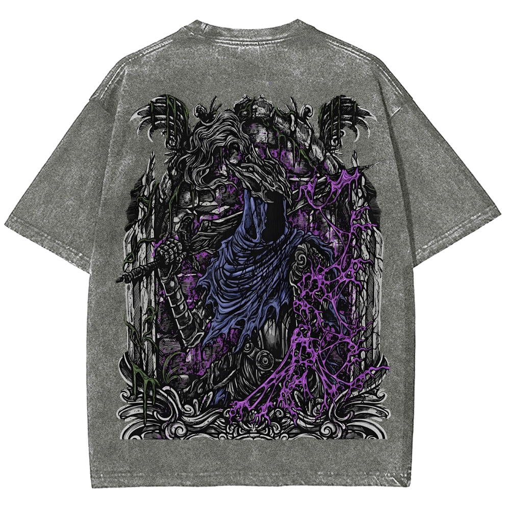 DARK SOULS Unisex Fit Washed T-Shirt 2505003211