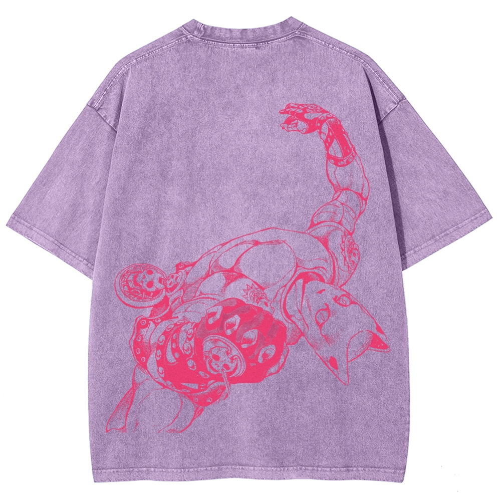 Unisex Fit Washed T-Shirt 2505008048