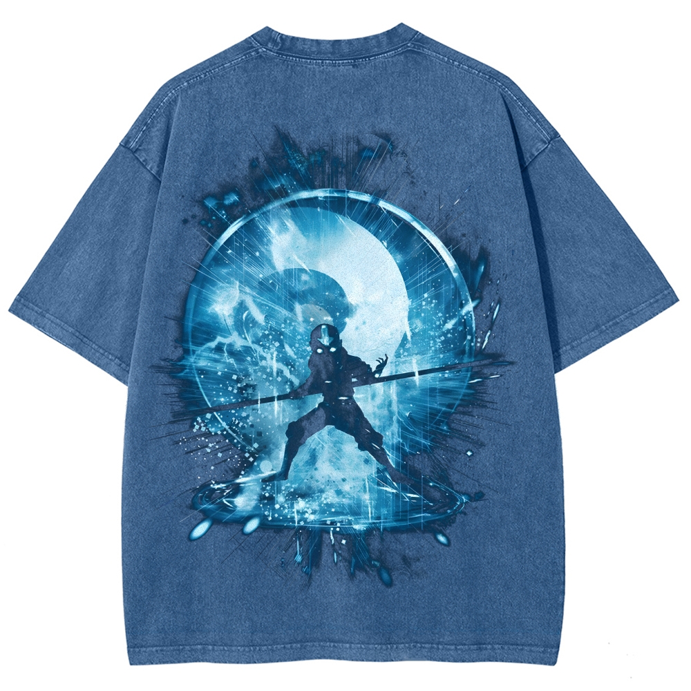 Avatar: The Last Airbender Unisex Fit Washed T-Shirt 2505008383