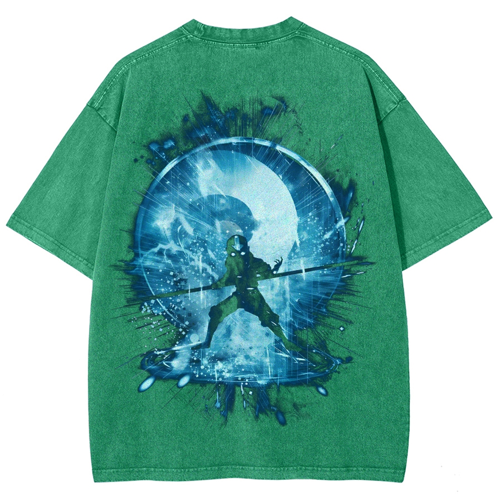 Avatar: The Last Airbender Unisex Fit Washed T-Shirt 2505008383