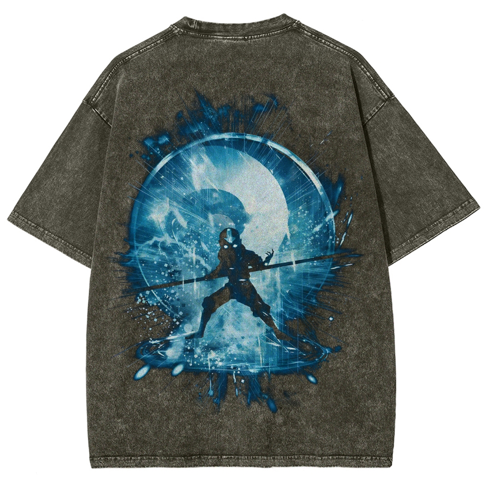 Avatar: The Last Airbender Unisex Fit Washed T-Shirt 2505008383