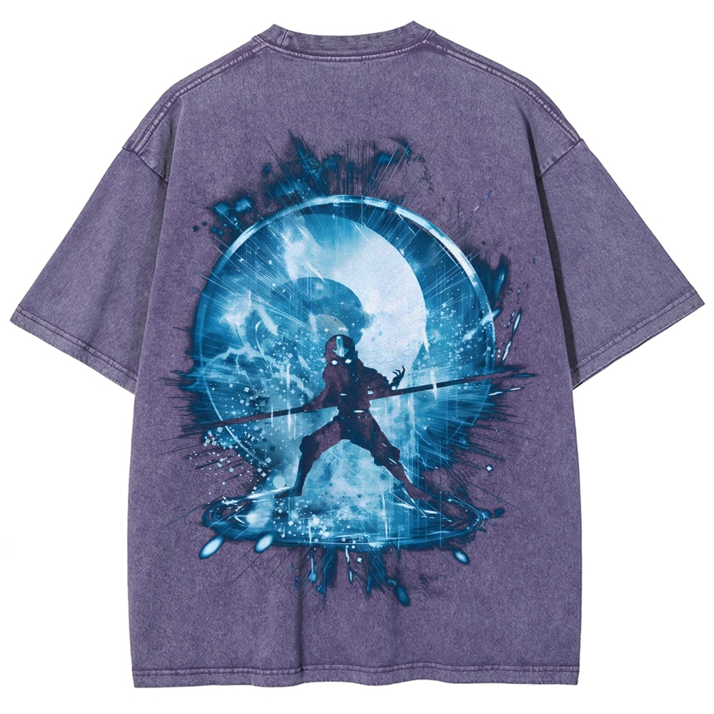 Avatar: The Last Airbender Unisex Fit Washed T-Shirt 2505008383