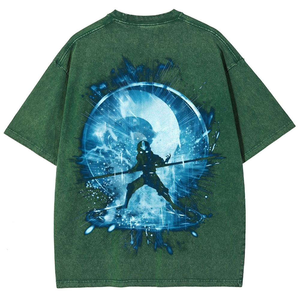Avatar: The Last Airbender Unisex Fit Washed T-Shirt 2505008383