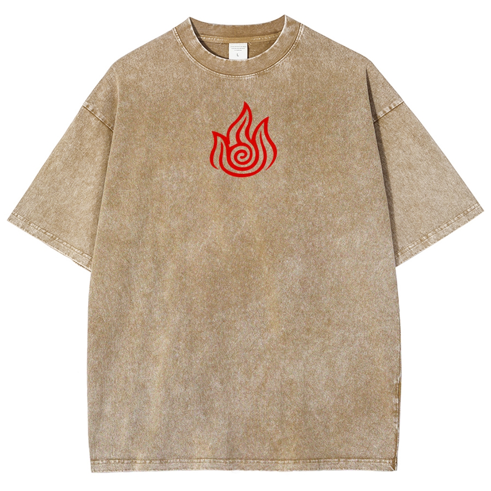 Avatar: The Last Airbender Unisex Fit Washed T-Shirt 2505008386