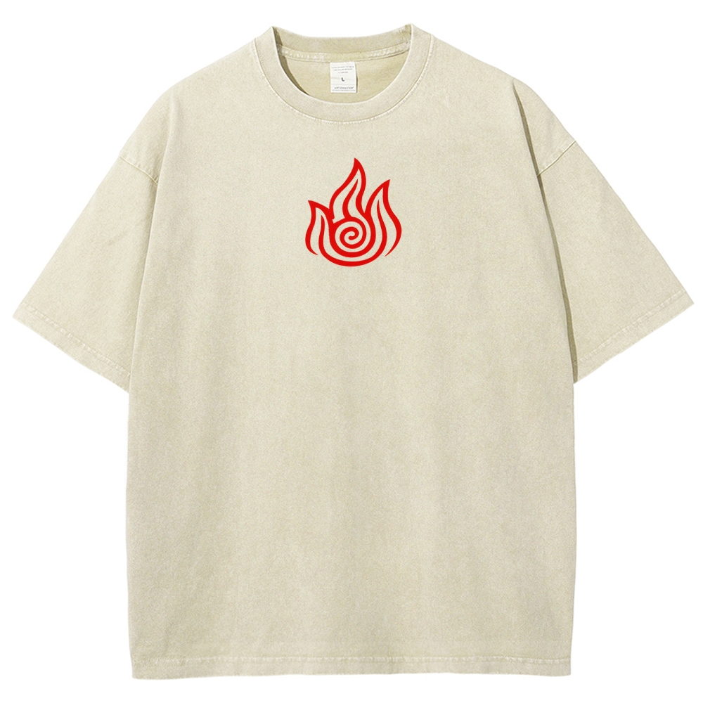 Avatar: The Last Airbender Unisex Fit Washed T-Shirt 2505008386