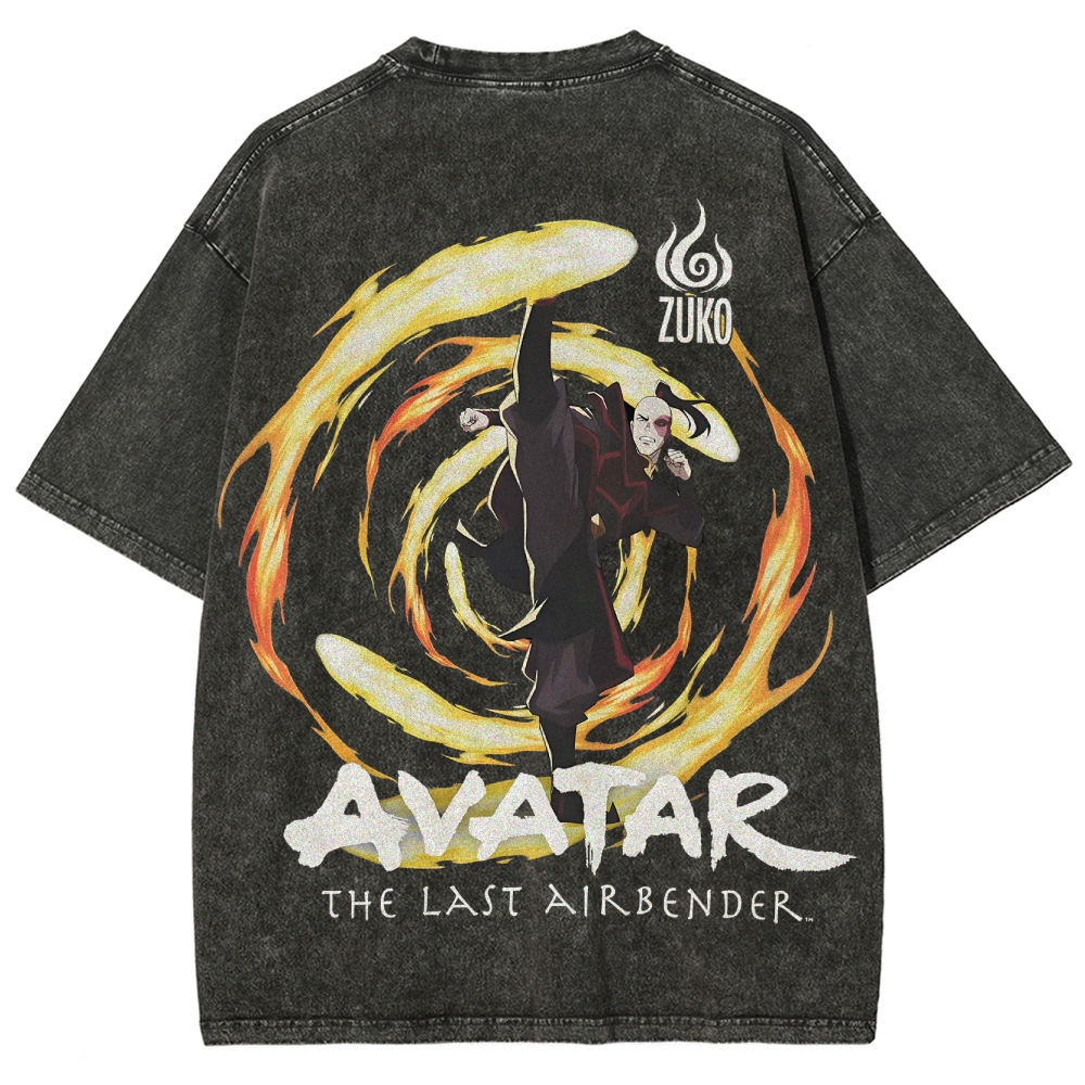 Avatar: The Last Airbender Unisex Fit Washed T-Shirt 2505008391