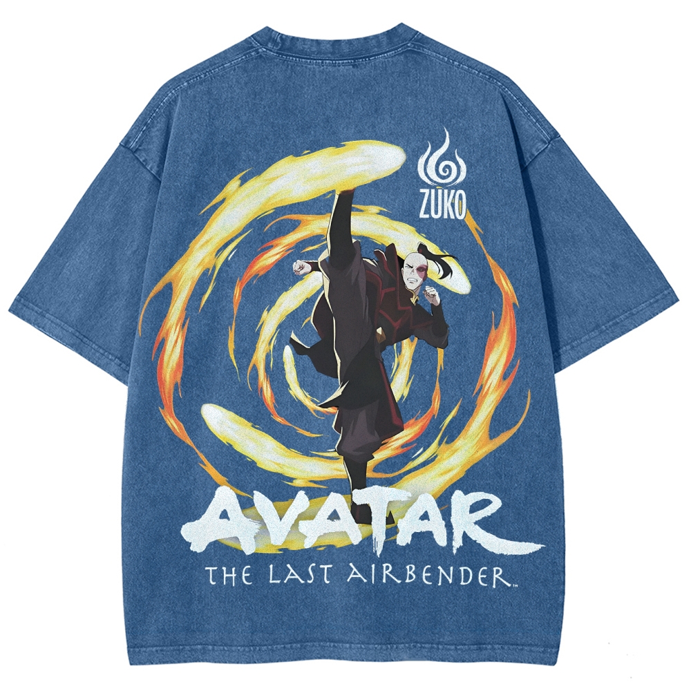 Avatar: The Last Airbender Unisex Fit Washed T-Shirt 2505008391