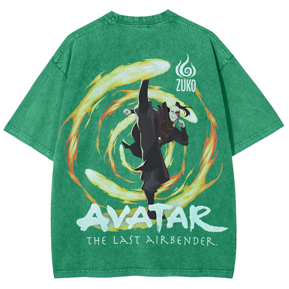 Avatar: The Last Airbender Unisex Fit Washed T-Shirt 2505008391
