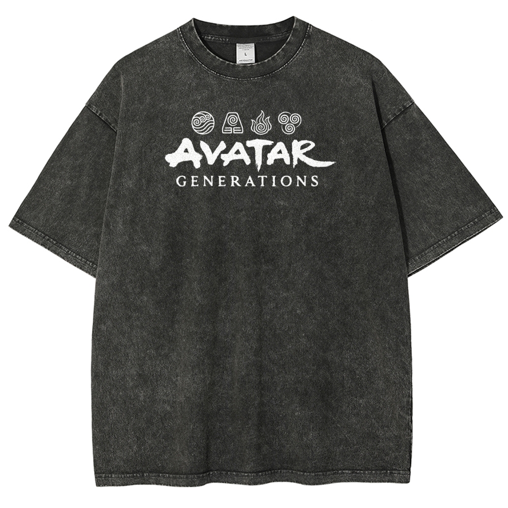 Avatar: The Last Airbender Unisex Fit Washed T-Shirt 2505008395