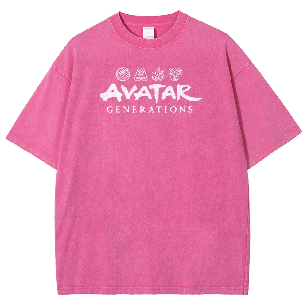 Avatar: The Last Airbender Unisex Fit Washed T-Shirt 2505008395