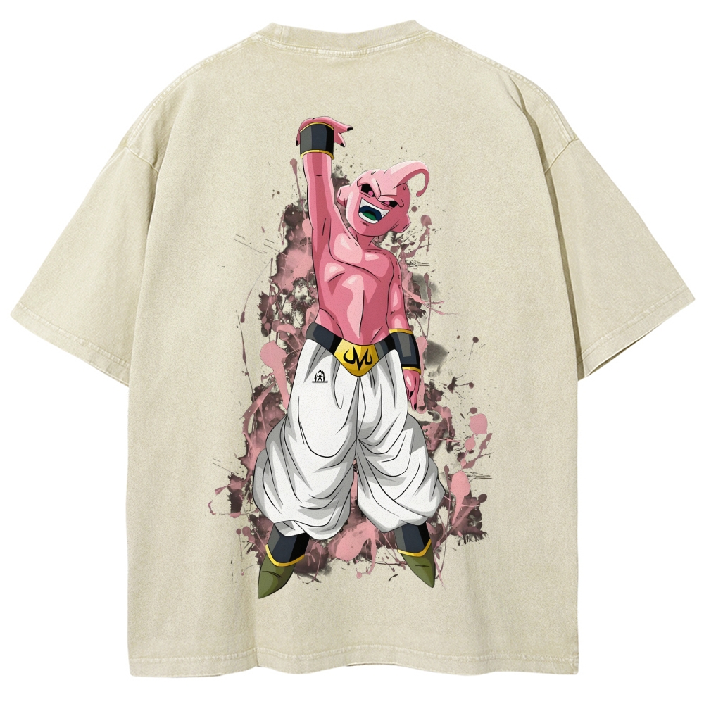 Dragon Ball Vintage Unisex Fit Washed T-Shirt 2505013716