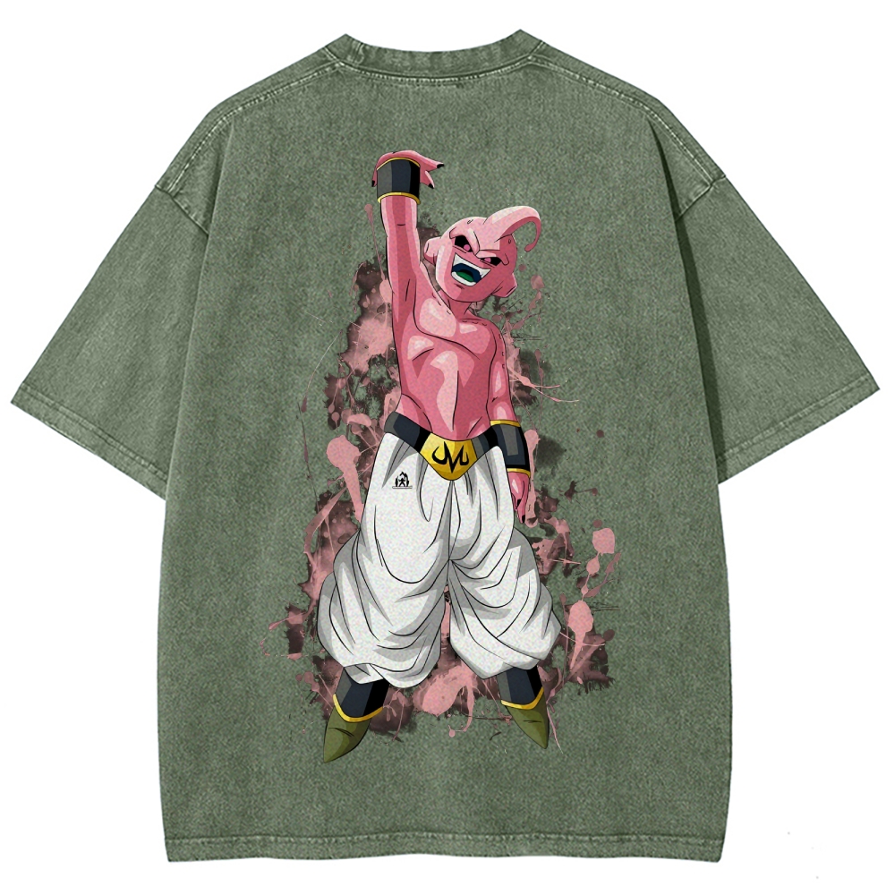 Dragon Ball Vintage Unisex Fit Washed T-Shirt 2505013716