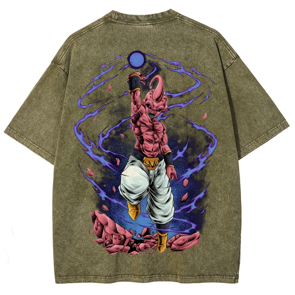 Dragon Ball Vintage Unisex Fit Washed T-Shirt 2505013730