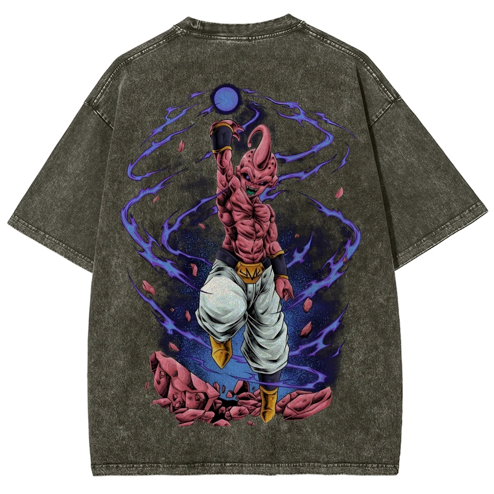 Dragon Ball Vintage Unisex Fit Washed T-Shirt 2505013730