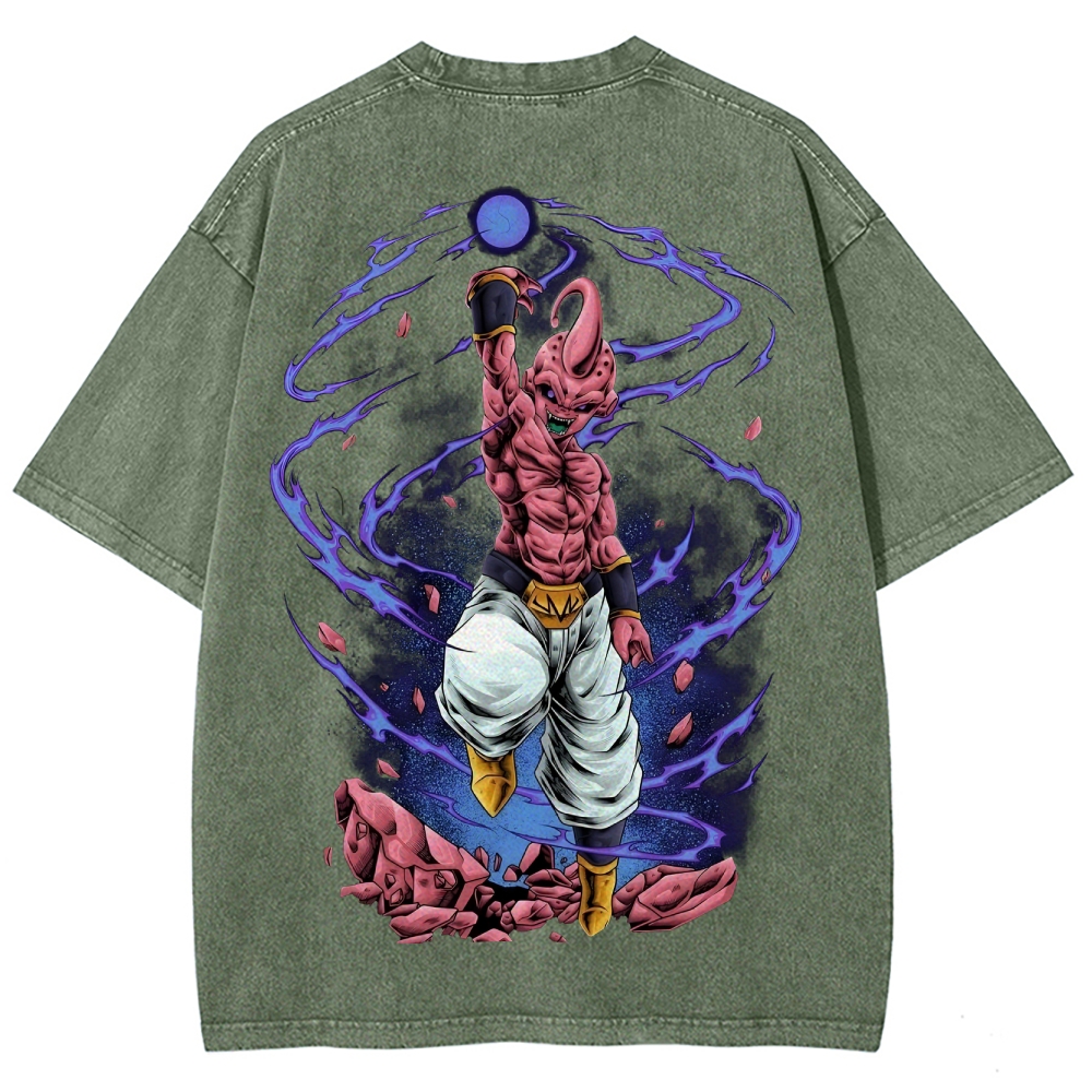 Dragon Ball Vintage Unisex Fit Washed T-Shirt 2505013730