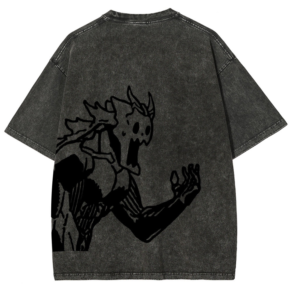 Kaiju No.8 Vintage Unisex Fit Washed T-Shirt 2505016571