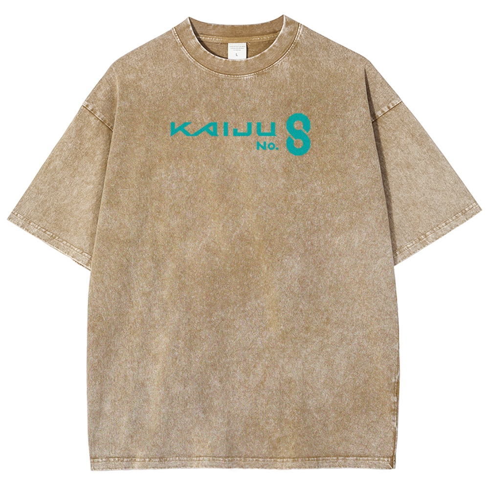 Kaiju No.8 Vintage Unisex Fit Washed T-Shirt 2505016598