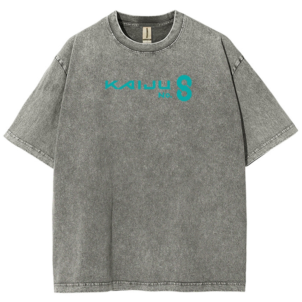 Kaiju No.8 Vintage Unisex Fit Washed T-Shirt 2505016598