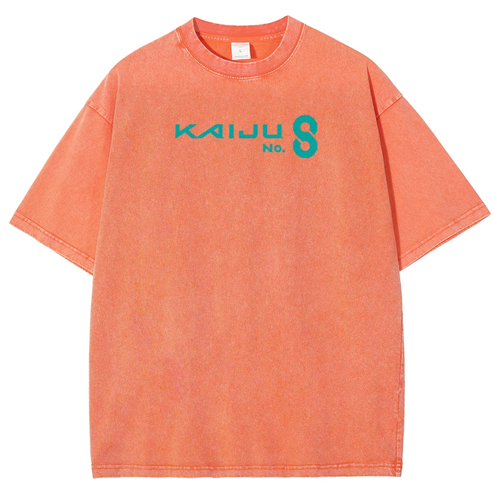 Kaiju No.8 Vintage Unisex Fit Washed T-Shirt 2505016598