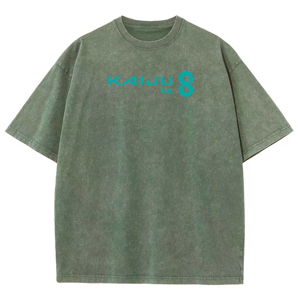 Kaiju No.8 Vintage Unisex Fit Washed T-Shirt 2505016598