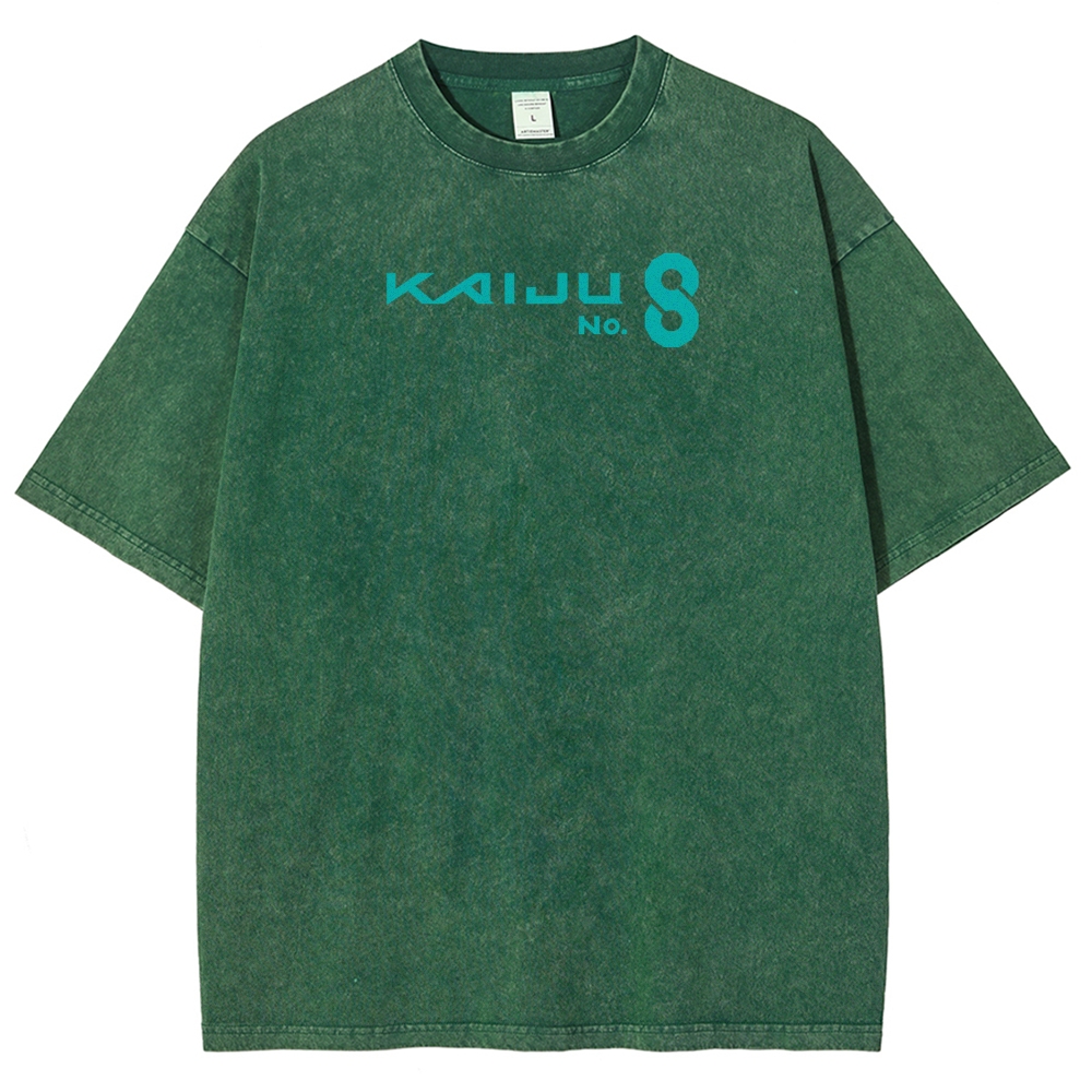 Kaiju No.8 Vintage Unisex Fit Washed T-Shirt 2505016598