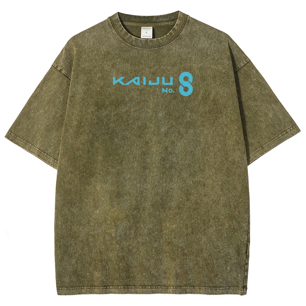 Kaiju No.8 Vintage Unisex Fit Washed T-Shirt 2505017132