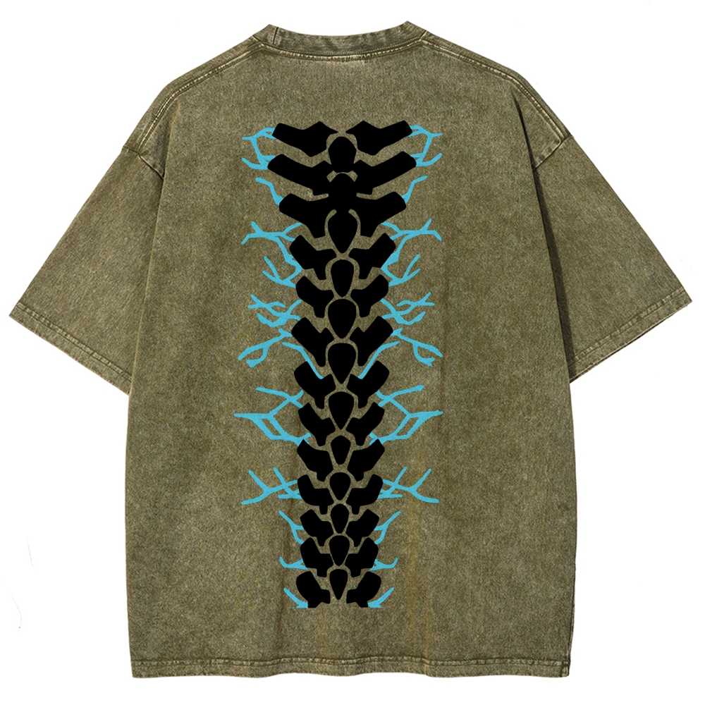 Kaiju No.8 Vintage Unisex Fit Washed T-Shirt 2505017132