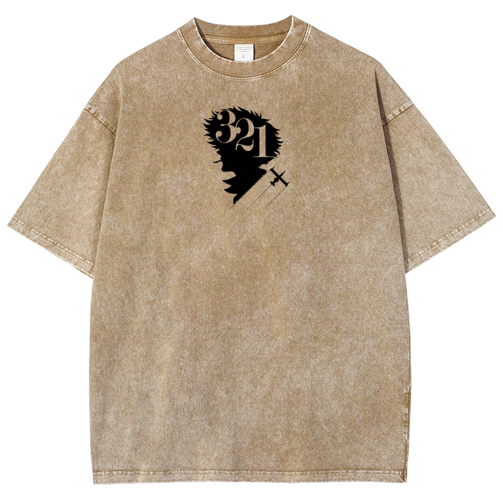 Cowboy Bebop Vintage Unisex Fit Washed T-Shirt 2505017632