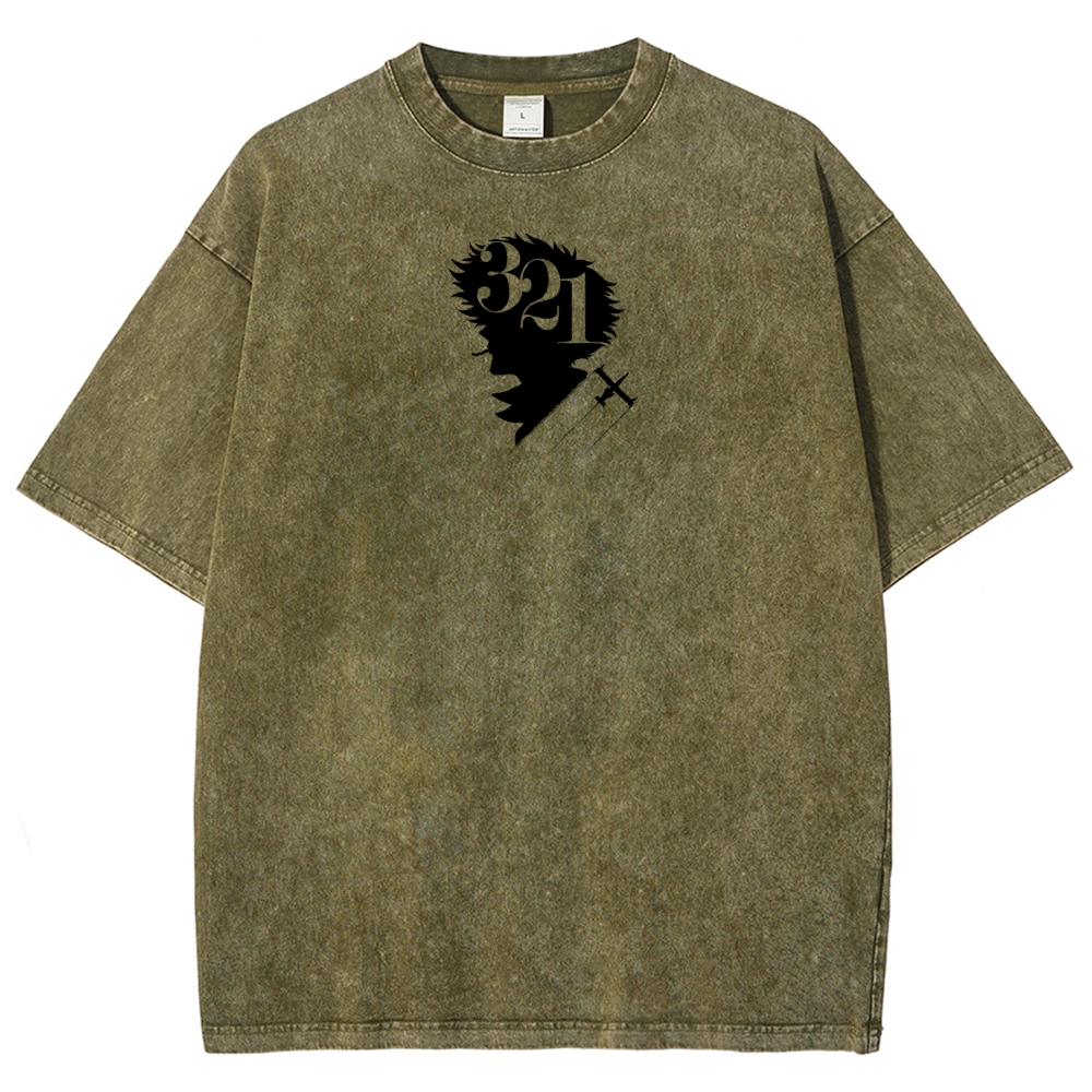 Cowboy Bebop Vintage Unisex Fit Washed T-Shirt 2505017632