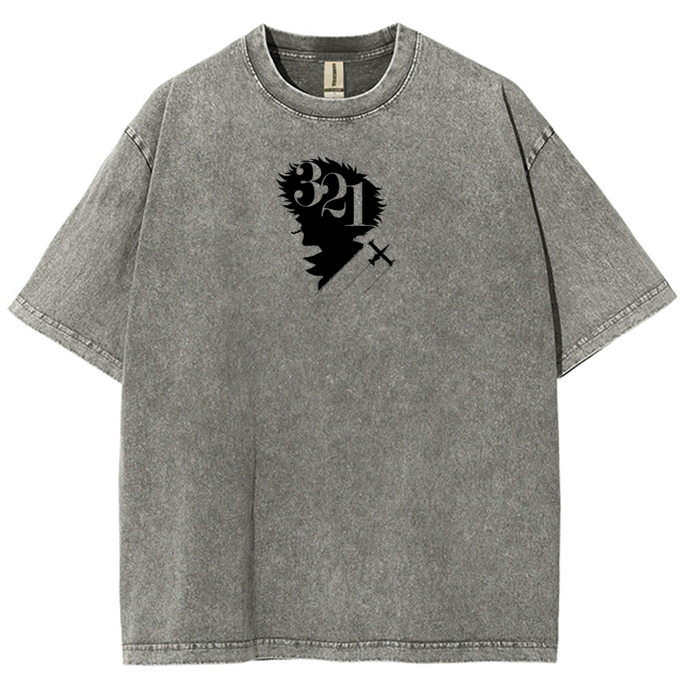 Cowboy Bebop Vintage Unisex Fit Washed T-Shirt 2505017632