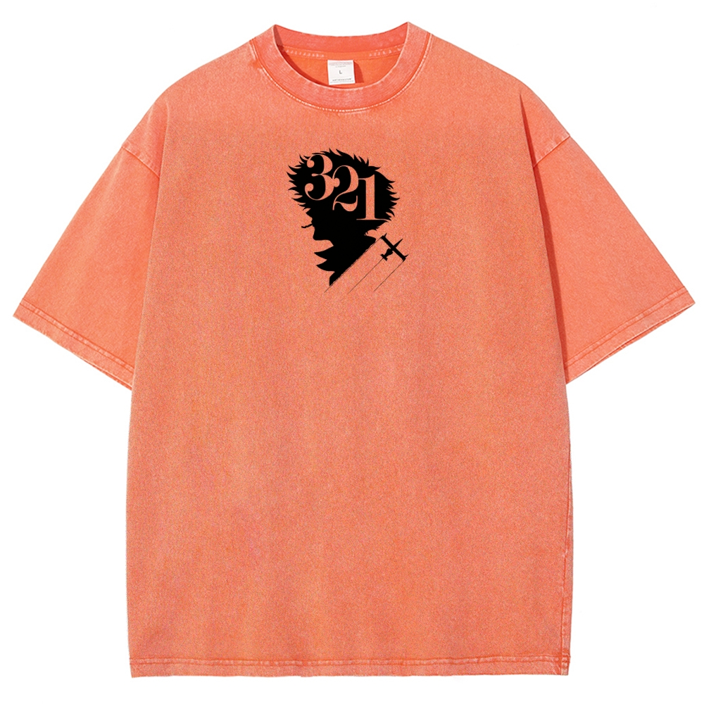 Cowboy Bebop Vintage Unisex Fit Washed T-Shirt 2505017632