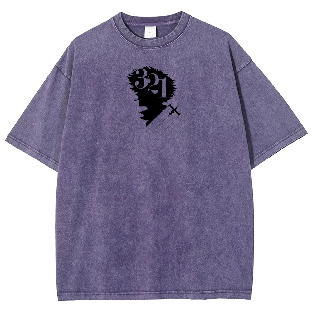 Cowboy Bebop Vintage Unisex Fit Washed T-Shirt 2505017632