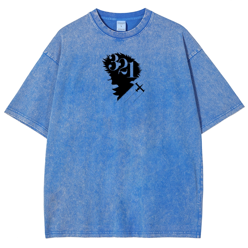 Cowboy Bebop Vintage Unisex Fit Washed T-Shirt 2505017632