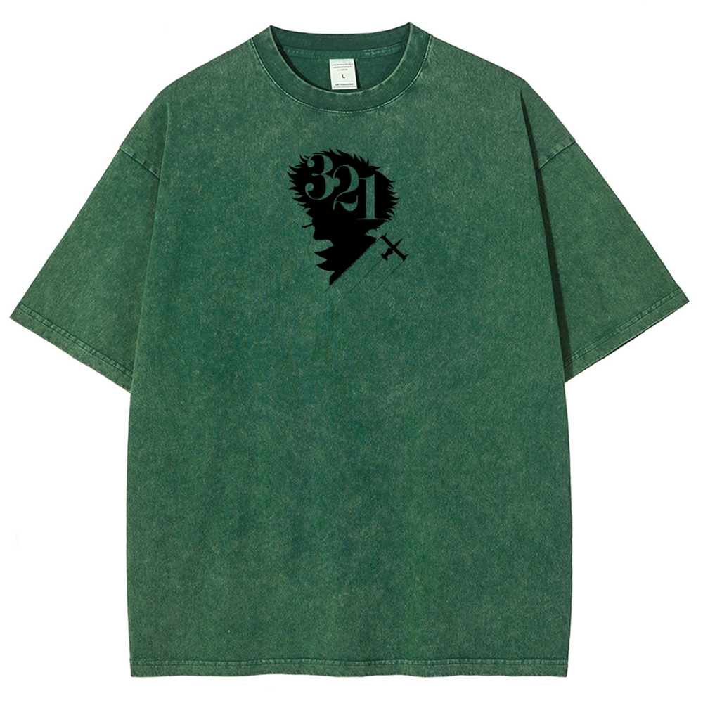 Cowboy Bebop Vintage Unisex Fit Washed T-Shirt 2505017632