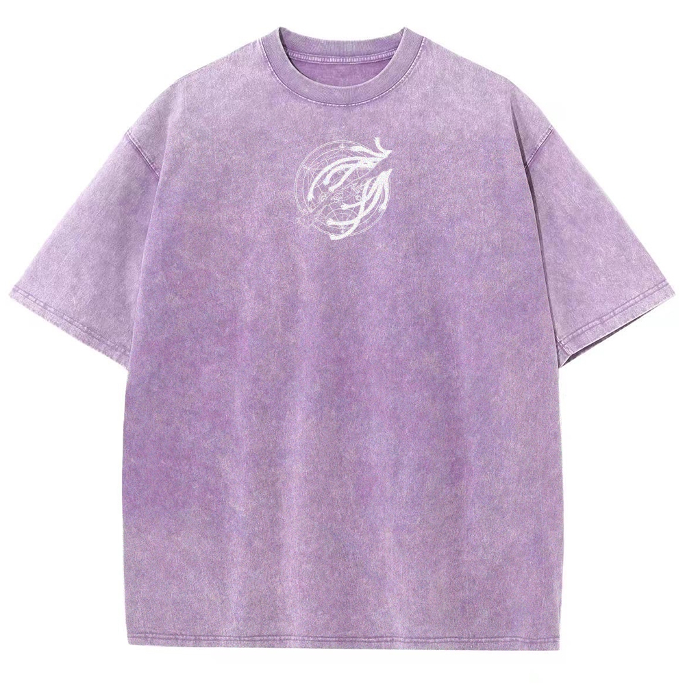 Fullmetal Alchemist Unisex Fit Washed T-Shirt 2505018955