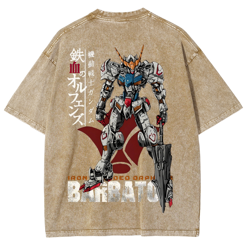 Gundam Vintage Unisex Fit Washed T-Shirt 2506003268
