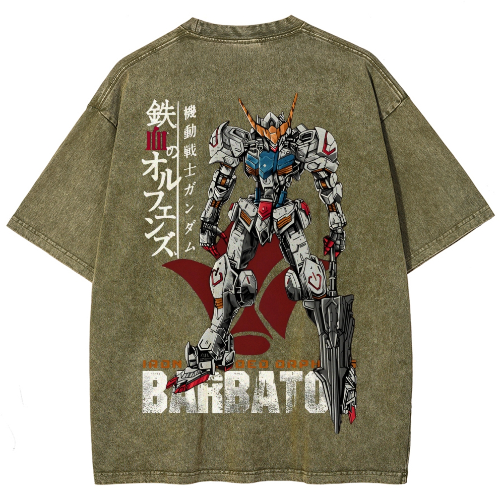 Gundam Vintage Unisex Fit Washed T-Shirt 2506003268