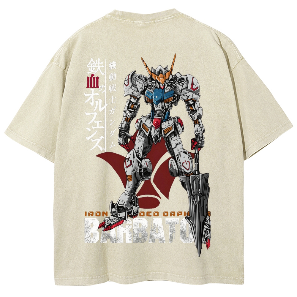 Gundam Vintage Unisex Fit Washed T-Shirt 2506003268